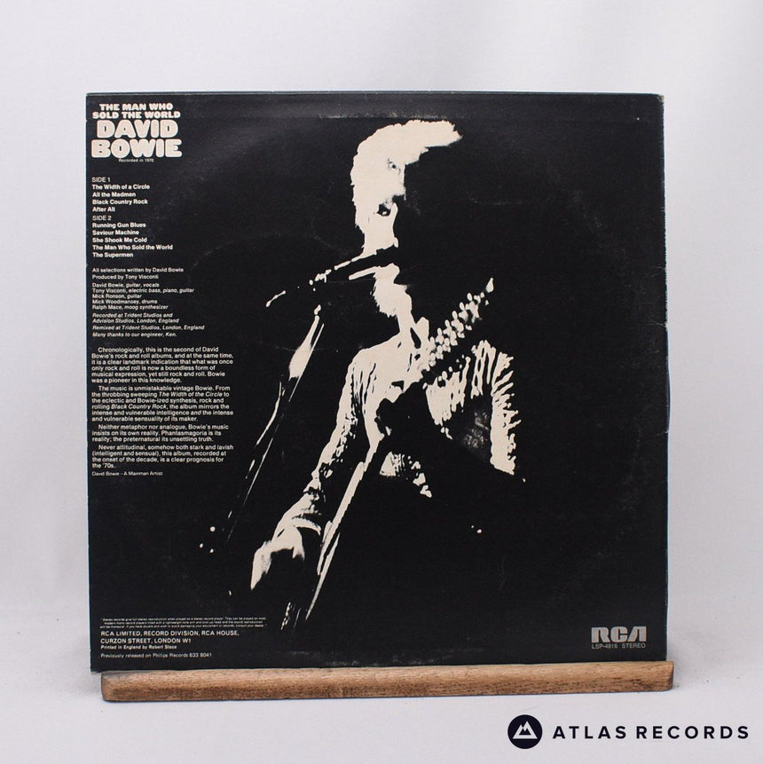 David Bowie - The Man Who Sold The World - 12 13 LP Vinyl Record - VG+/EX
