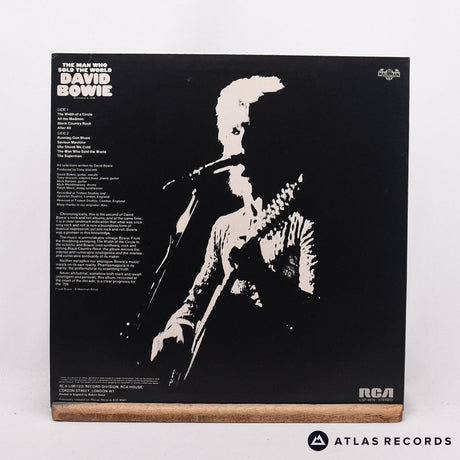David Bowie - The Man Who Sold The World - Poster 1E 2E LP Vinyl Record - EX/EX