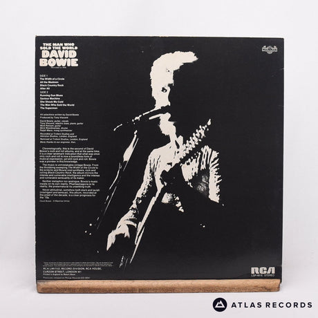 David Bowie - The Man Who Sold The World - a-1s e-b LP Vinyl Record - VG+/VG+