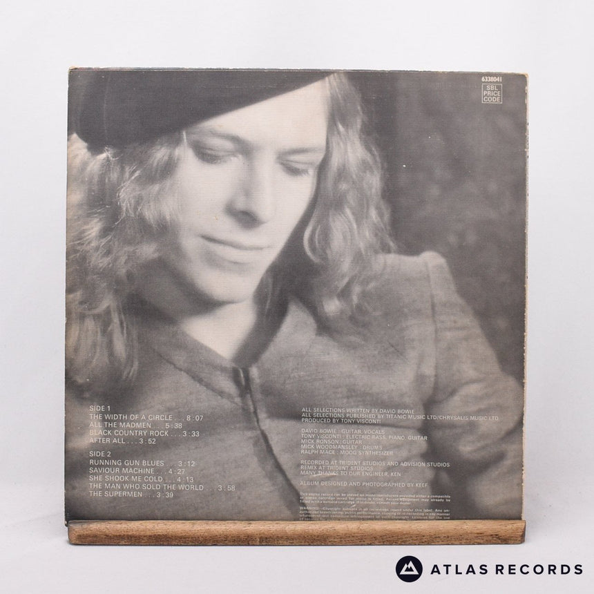 David Bowie - The Man Who Sold The World - 1Y//1 2Y//1 LP Vinyl Record - VG+/VG+