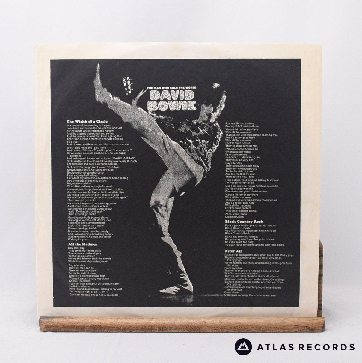 David Bowie The Man Who Sold The World LP Vinyl VG+/EX – Atlas Records