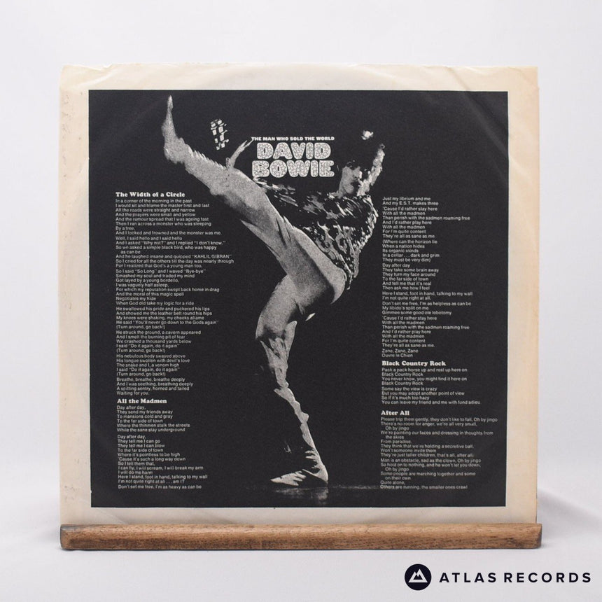 David Bowie - The Man Who Sold The World - LP Vinyl Record - VG+/VG+