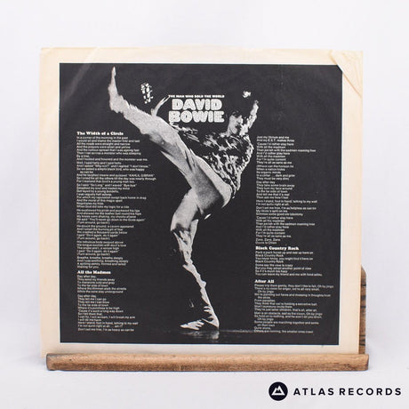 David Bowie - The Man Who Sold The World - 121E 131E LP Vinyl Record - VG+/VG+