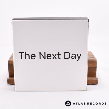 David Bowie The Next Day Extra 2 x CD + DVD Box Set Vinyl Record - Front Cover & Record