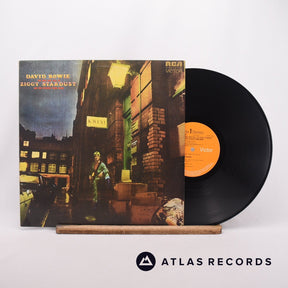 David Bowie The Rise And Fall Of Ziggy Stardust And The Spiders From Mars LP Vinyl Record - Front Cover & Record