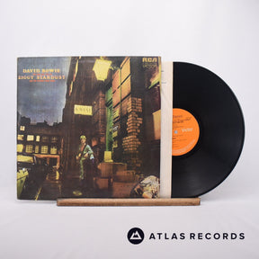 David Bowie The Rise And Fall Of Ziggy Stardust And The Spiders From Mars LP Vinyl Record - Front Cover & Record