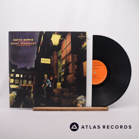 David Bowie The Rise And Fall Of Ziggy Stardust And The Spiders From Mars LP Vinyl Record - Front Cover & Record