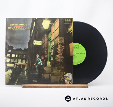 David Bowie The Rise And Fall Of Ziggy Stardust And The Spiders From Mars LP Vinyl Record - Front Cover & Record