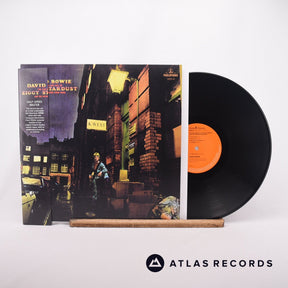 David Bowie The Rise And Fall Of Ziggy Stardust And The Spiders From Mars LP Vinyl Record - Front Cover & Record