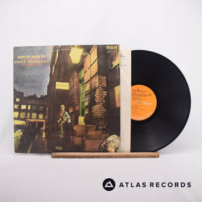 David Bowie The Rise And Fall Of Ziggy Stardust And The Spiders From Mars LP Vinyl Record - Front Cover & Record