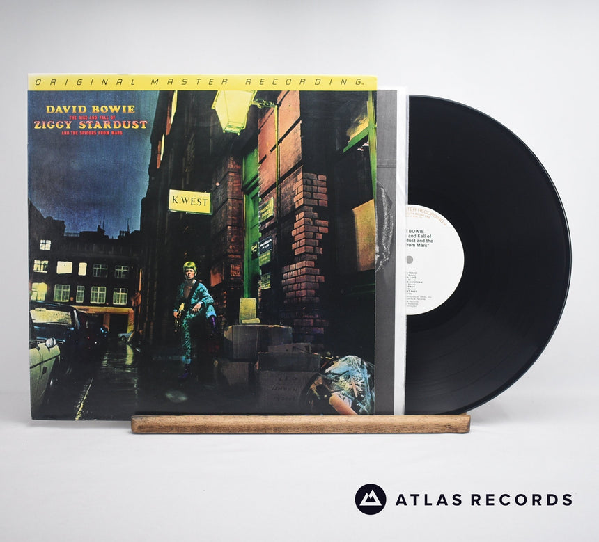 David Bowie The Rise And Fall Of Ziggy Stardust And The Spiders From Mars LP Vinyl Record - Front Cover & Record