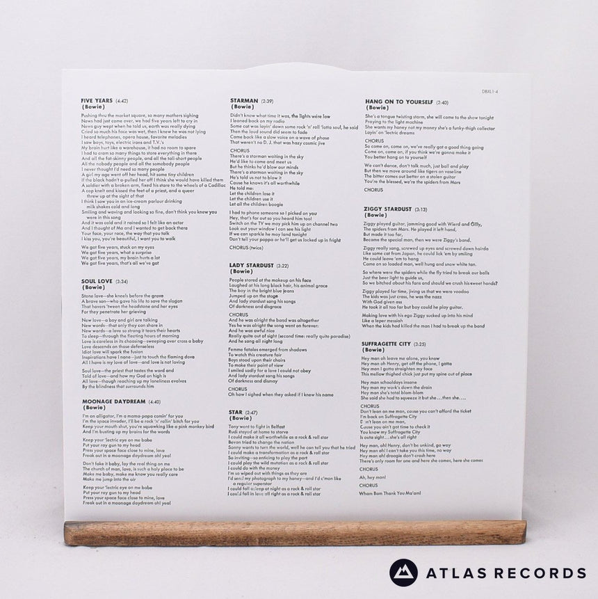 David Bowie - The Rise And Fall Of Ziggy Stardust And The Spiders Fro - LP Vinyl