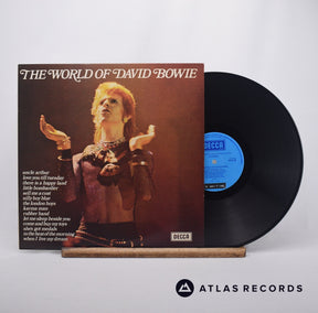 David Bowie The World Of David Bowie LP Vinyl Record - Front Cover & Record