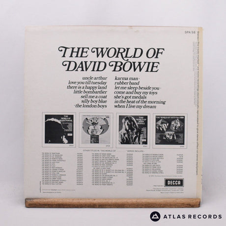 David Bowie - The World Of David Bowie - Reissue LP Vinyl Record - EX/EX