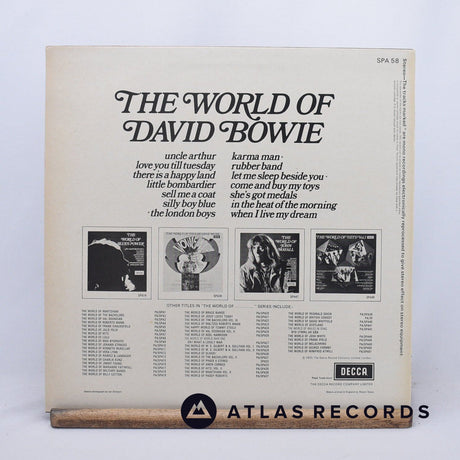David Bowie - The World Of David Bowie - Reissue LP Vinyl Record - EX/EX