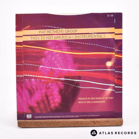 David Bowie - This Is Not America - 7" Vinyl Record - VG+/EX