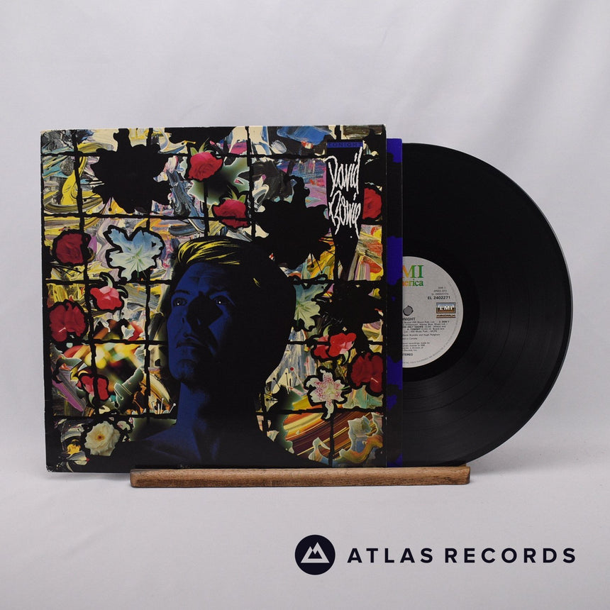 David Bowie Tonight LP Vinyl Record - Front Cover & Record