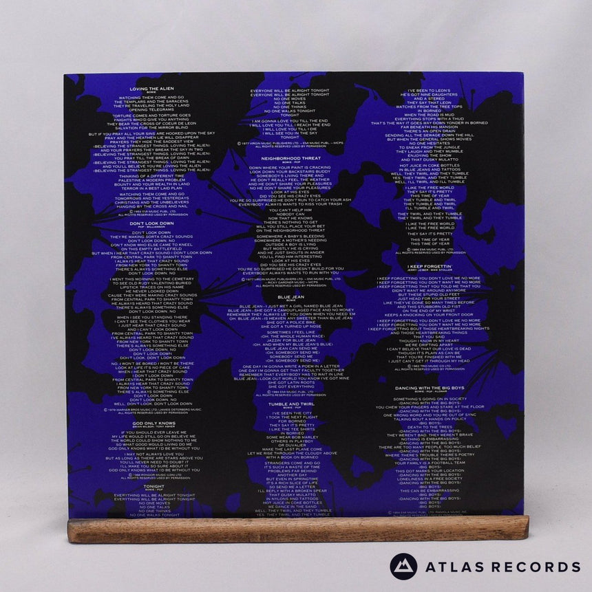 David Bowie - Tonight - Reissue LP Vinyl Record - EX/VG+