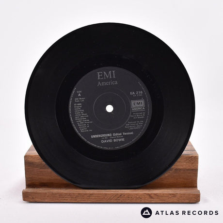 David Bowie - Underground - Misprint 7" Vinyl Record - EX/EX
