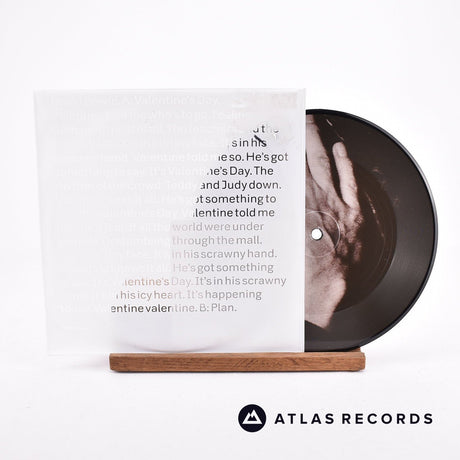 David Bowie Valentine's Day 7" Vinyl Record - Front Cover & Record