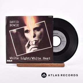 David Bowie White Light/White Heat 7" Vinyl Record - Front Cover & Record