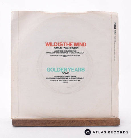 David Bowie - Wild Is The Wind - 7" Vinyl Record - VG+/VG+