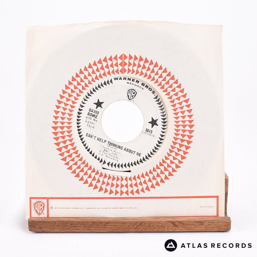 David Bowie With The Lower Third Can't Help Thinking About Me 7" Vinyl Record - In Sleeve