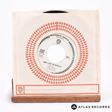 David Bowie With The Lower Third - Can't Help Thinking About Me - 7" Vinyl Record - VG+/VG+