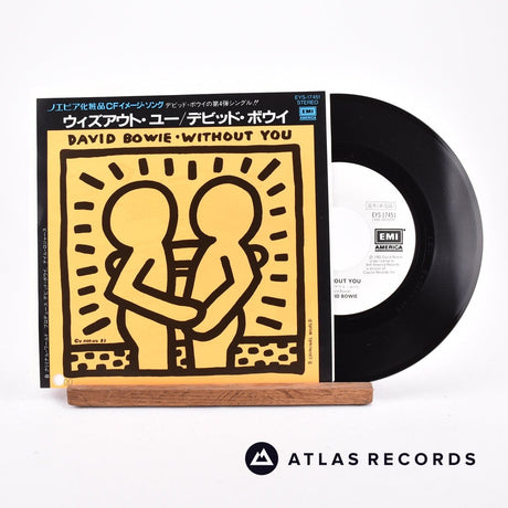 David Bowie Without You 7" Vinyl Record - Front Cover & Record