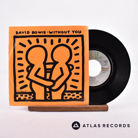 David Bowie Without You 7" Vinyl Record - Front Cover & Record