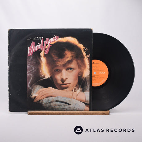 David Bowie Young Americans LP Vinyl Record - Front Cover & Record