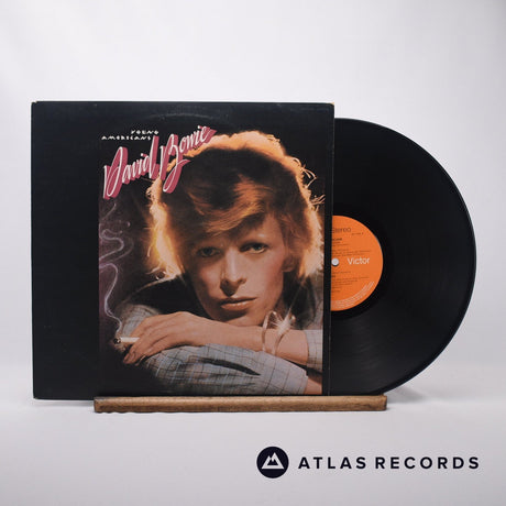 David Bowie Young Americans LP Vinyl Record - Front Cover & Record