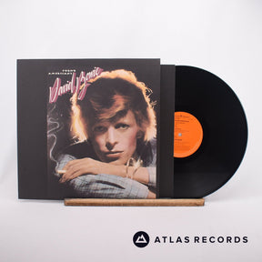 David Bowie Young Americans LP Vinyl Record - Front Cover & Record
