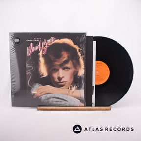 David Bowie Young Americans LP Vinyl Record - Front Cover & Record