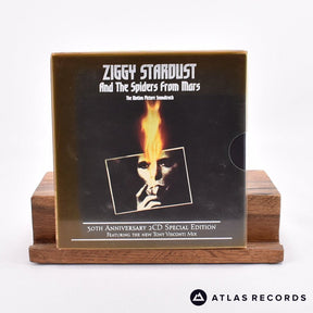 David Bowie Ziggy Stardust And The Spiders From Mars 2 x CD Box Set Vinyl Record - Front Cover & Record