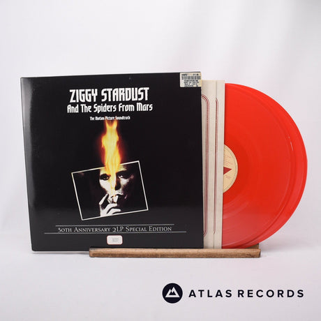 David Bowie Ziggy Stardust And The Spiders From Mars 2 x LP Vinyl Record - Front Cover & Record
