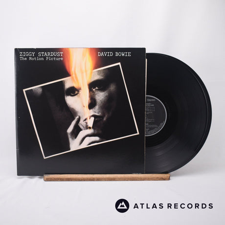 David Bowie Ziggy Stardust - The Motion Picture 2 x LP Vinyl Record - Front Cover & Record