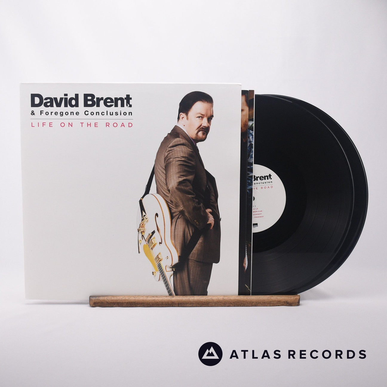 David Brent Life On The Road Double LP Vinyl Record - Front Cover & Record