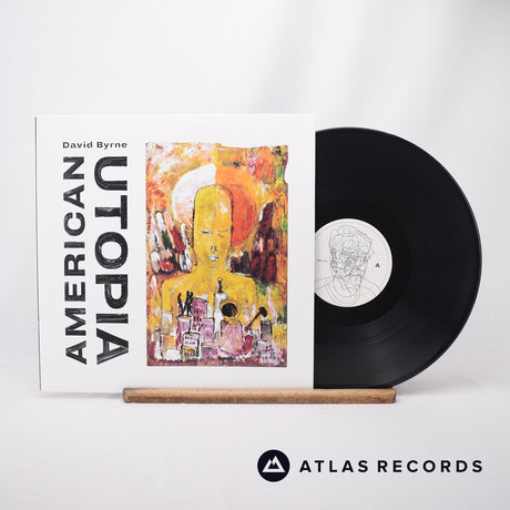 David Byrne American Utopia LP Vinyl Record - Front Cover & Record