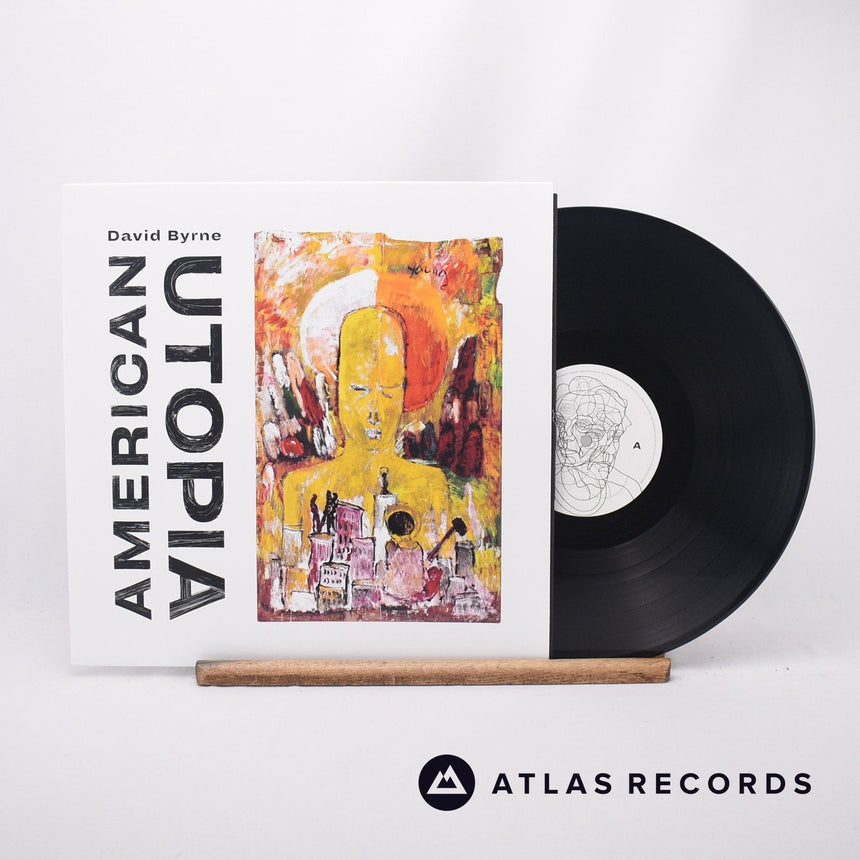 David Byrne American Utopia LP Vinyl Record - Front Cover & Record