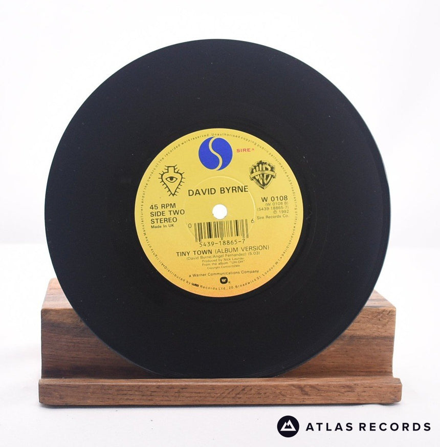 David Byrne - Hanging Upside Down - 7" Vinyl Record - EX/VG+