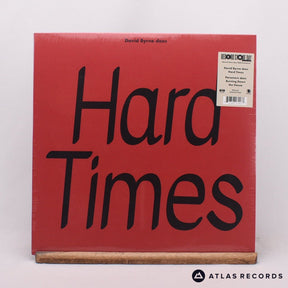 David Byrne Hard Times 12" Vinyl Record - Front Cover & Record