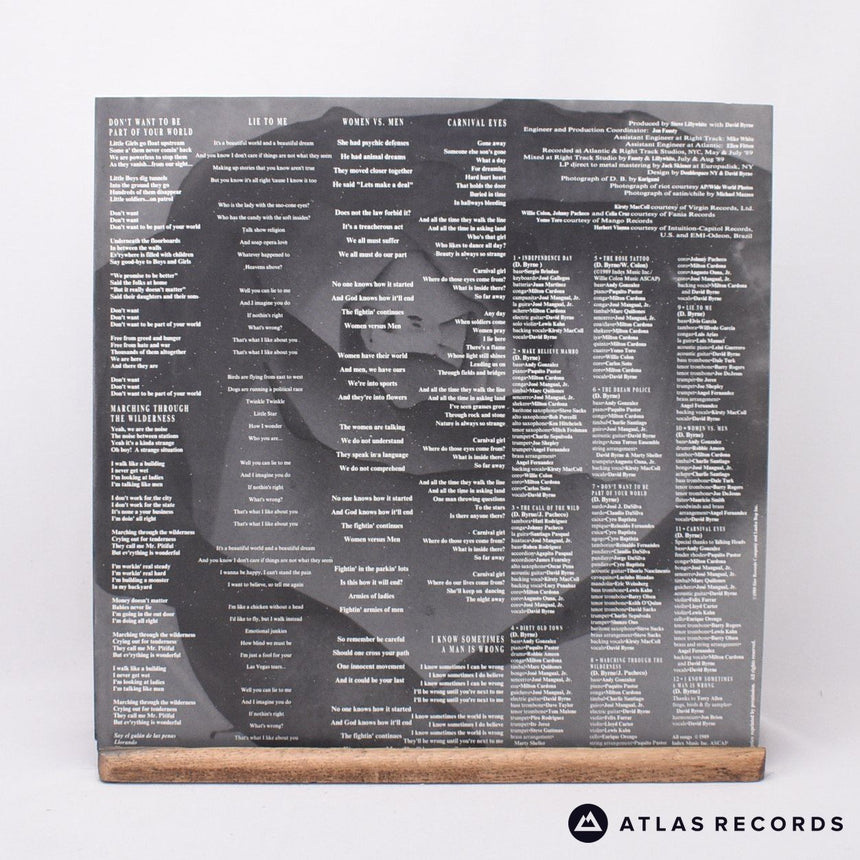 David Byrne - Rei Momo - LP Vinyl Record - EX/EX