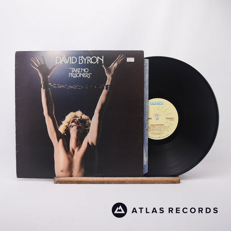 David Byron Take No Prisoners LP Vinyl Record - Front Cover & Record