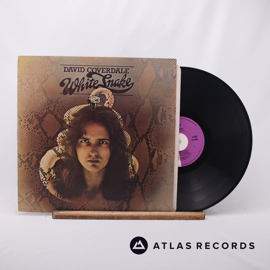 David Coverdale Whitesnake LP Vinyl Record - Front Cover & Record