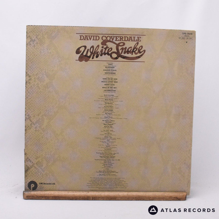 David Coverdale - Whitesnake - Porky A-1 B-1 LP Vinyl Record - EX/EX