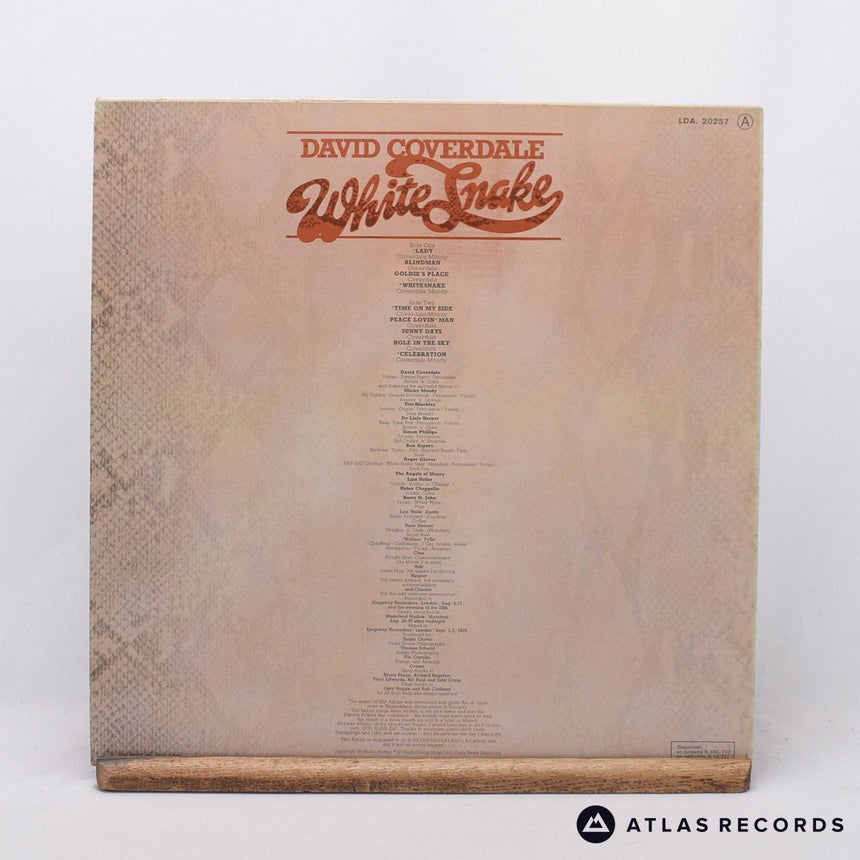David Coverdale - Whitesnake - France LP Vinyl Record - EX/EX