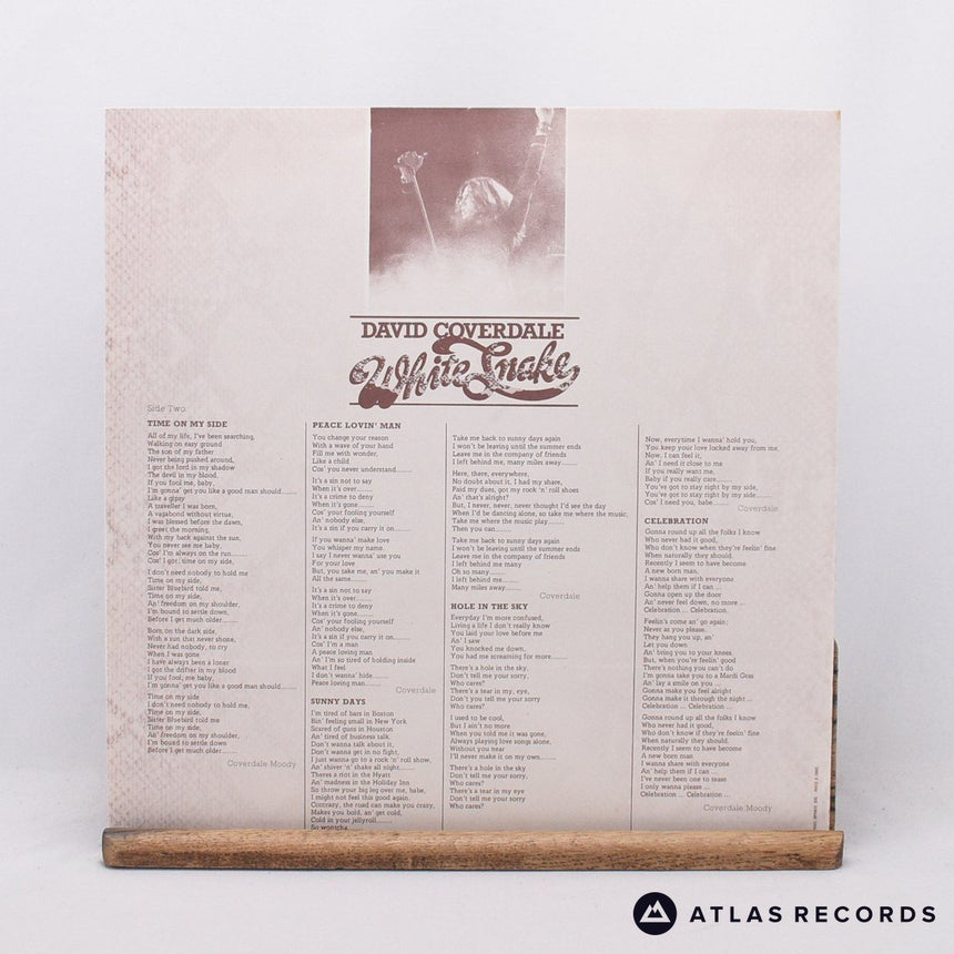 David Coverdale - Whitesnake - France LP Vinyl Record - EX/EX