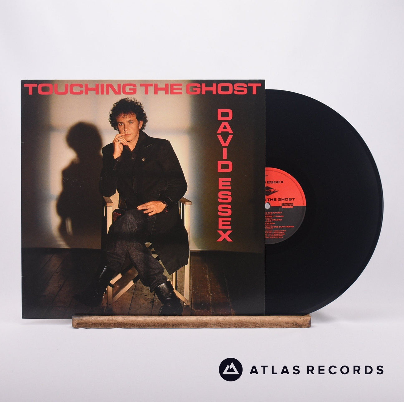 David Essex Touching The Ghost LP Vinyl Record - Front Cover & Record