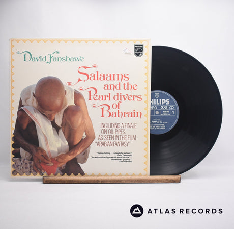 David Fanshawe Salaams And The Pearl Divers Of Bahrain LP Vinyl Record - Front Cover & Record